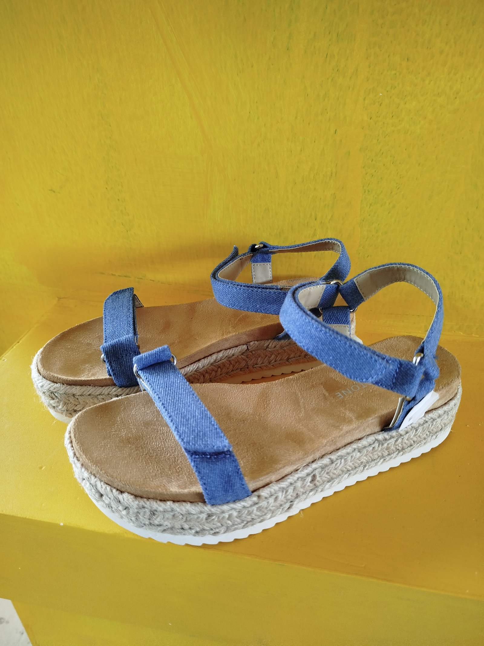 Sandalias Azules Sun Stone
