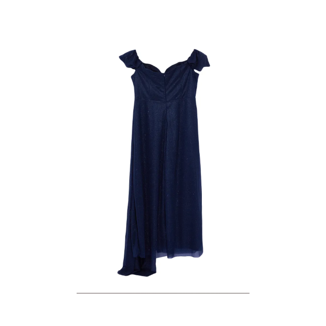 Vestido azul marino Alex evenings