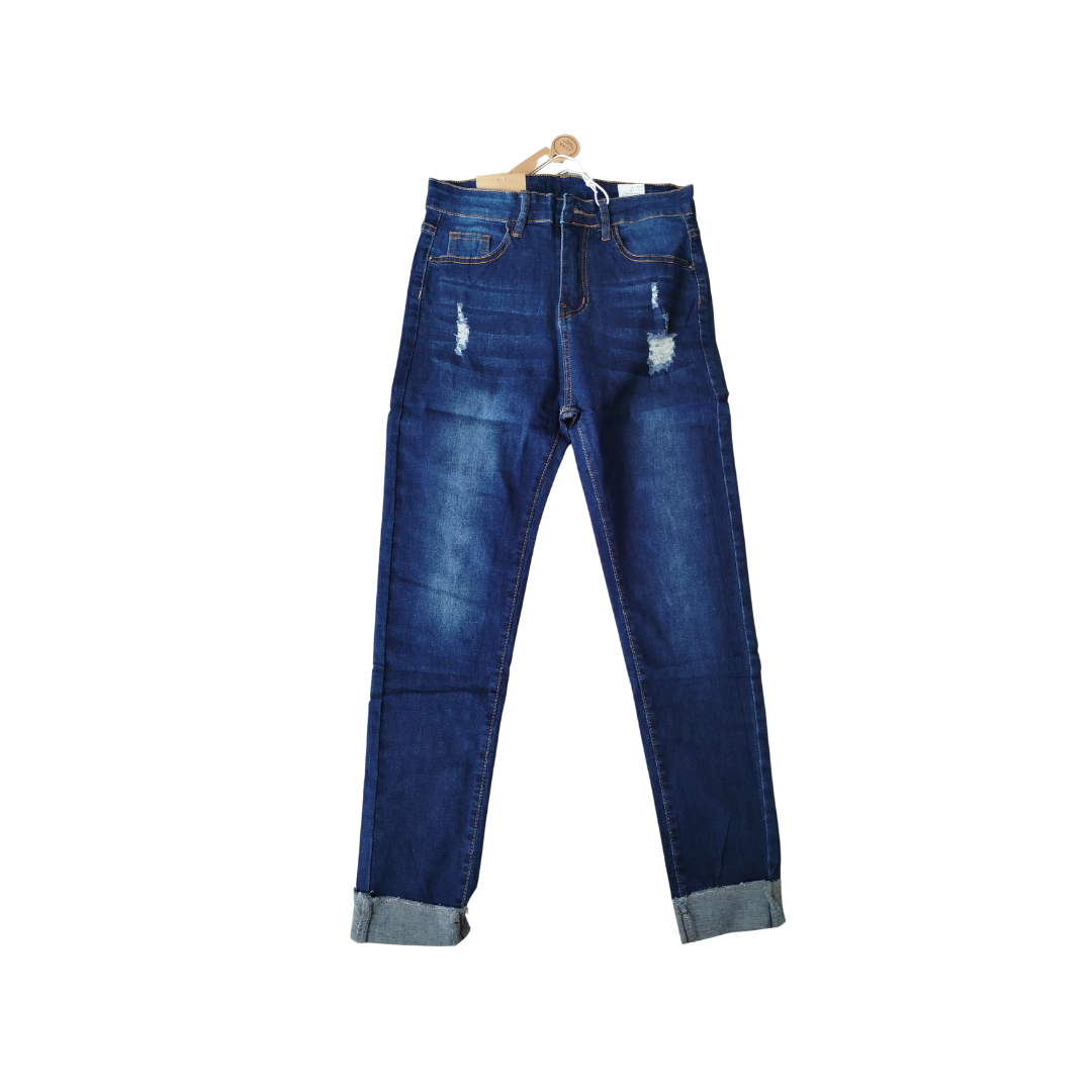 Pantalón de mezclilla claro