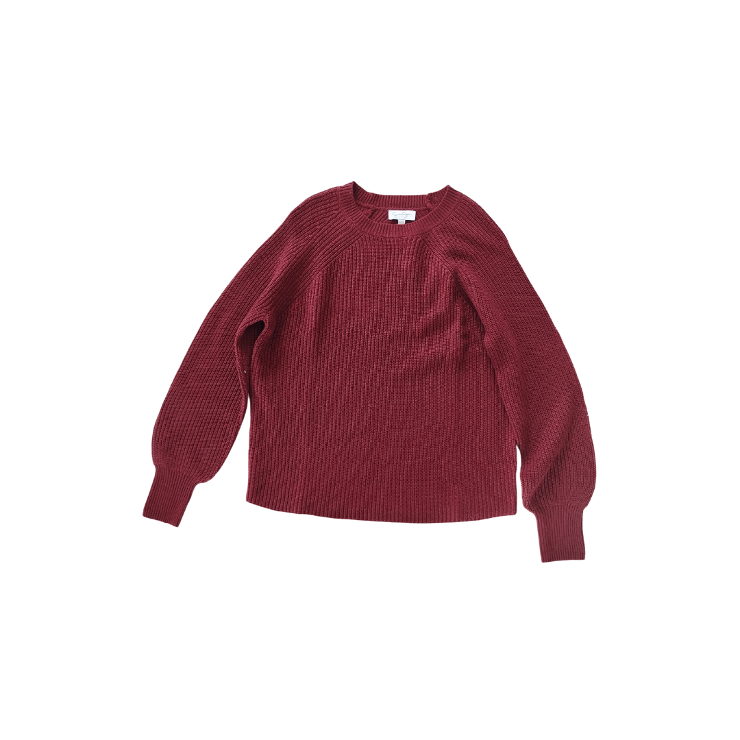 Sweater color vino