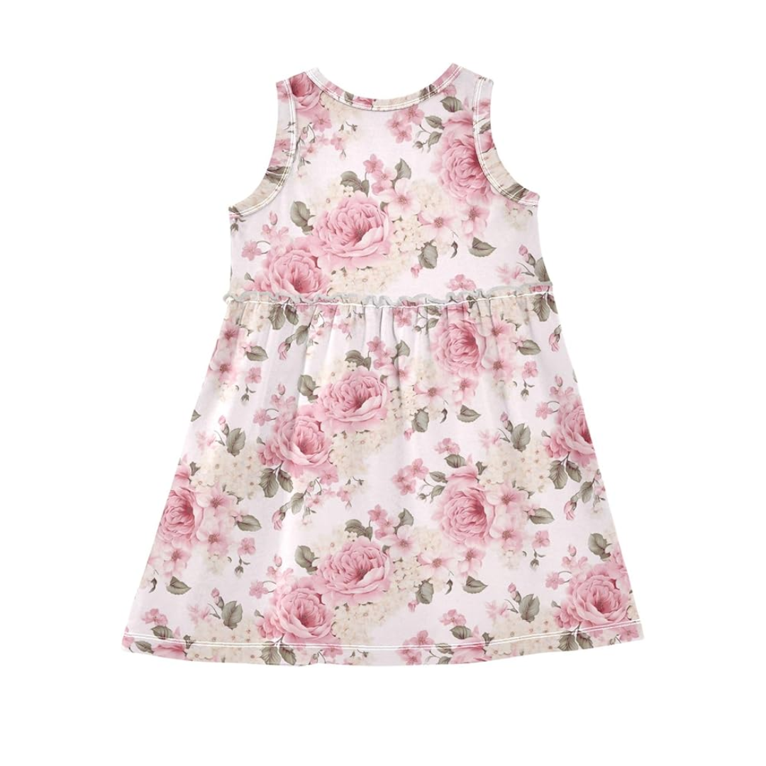 Vestido con rosas Rare Edition